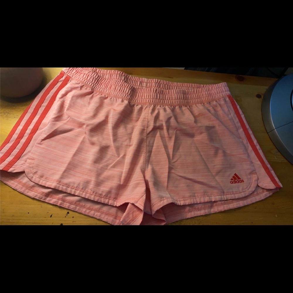 Pink Adidas Running Shorts
